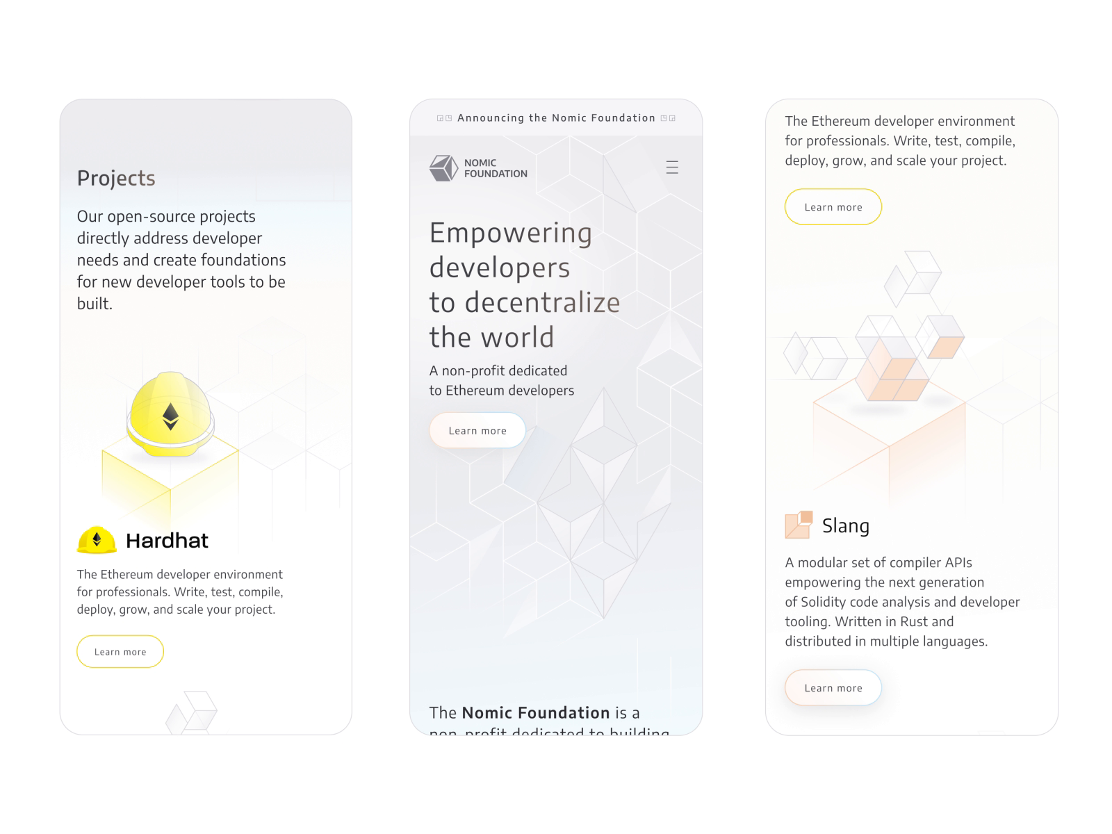 Example of Full Website Design