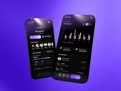Nestly App Design for a Seamless Lifestyle animation app app design branding dark designer financial app graphic design ios mobile app mobile app design mobile ux modern app ui motion graphics ui ui design ui designer uiux design ux