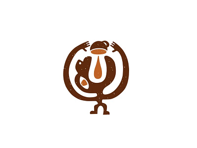 Gulp coffee drink primitive
