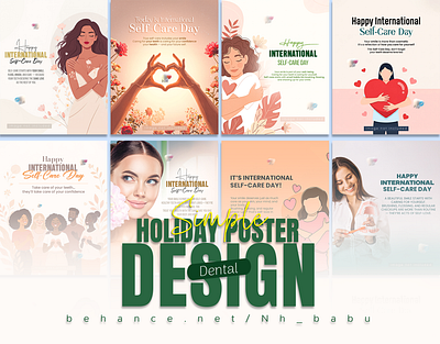 International Self Care Day design graphic design health international self care day self care