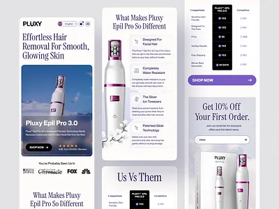 eCommerce Website - Mobile Responsive beauty breakpoints ecommerce ecommerce website figma landing page minimal minimalist online shop online store product page responsive responsive ecommerce responsive ui shopify shopify theme customization web header web template website mockup website responsive