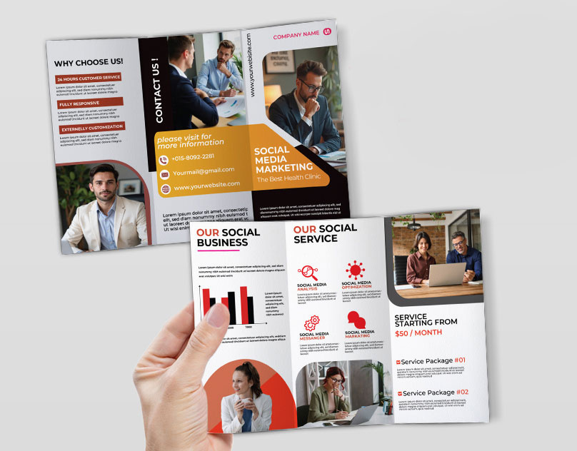 Corporate Digital Agency Tri-Fold Template behanceportfolio brandingdesign brochuredesign brochuremockup businessbrochure corporatebranding corporatedesign creativedesign designportfolio digitalagency digitalmarketing dribbbleportfolio flyerdesign graphicdesign marketingagency minimaldesign printdesign promotionaldesign socialmediamarketing trifoldbrochure