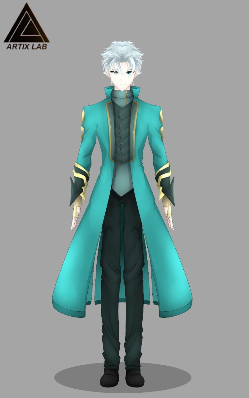 2d boy vtuber 2d3d 3d animation branding character graphic design logo model motion graphics stream vrchat vtuber