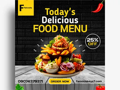 Food Menu Designs banner design card design digital design flyer design graphic design logo design poster design print design social media design