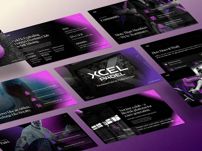 Sports Pitch Deck: Premium Padel Club Pitch Deck creative pitch deck design figma google slides graphic design keynote padel pitch deck pitch deck powerpoint premium pitch deck presentation slides sports pitch deck