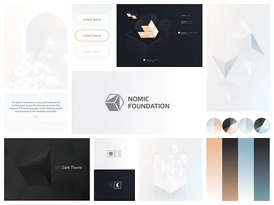 Nomic Foundation — Brand identity blockchain branding