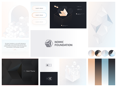 Nomic Foundation — Brand identity blockchain branding
