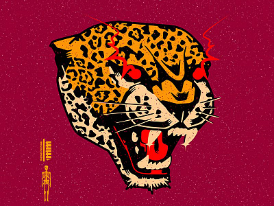 腐った cartoon cat character design graphic design illustration jaguar vector
