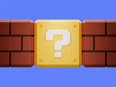 Super Mario Bros 3d animation box cgi cinema 4d coin super mario bros