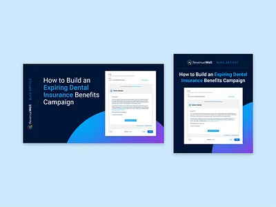 Expiring Dental Insurance Benefits Campaign benefits blog blog header branding campaign dental dental software marketing design graphic design insurance marketing meta social media typography