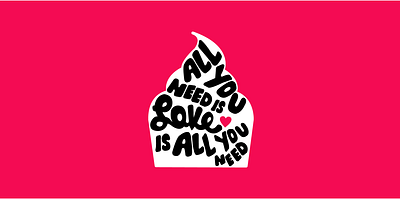 Toppings FroYo Lettering branding froyo hand drawn lettering