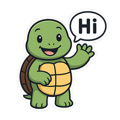 King Turtle Collection art design digital emoji emoticon graphic design illustration png printable sticker transparent turtle