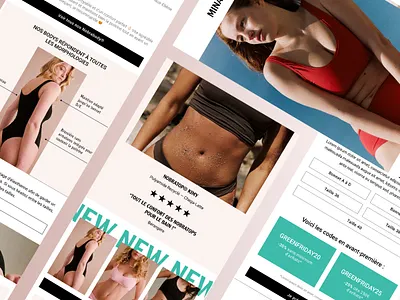 Design system for a fashion brand branding email email design email designer email marketing figma graphic design klaviyo newsletter newsletter design