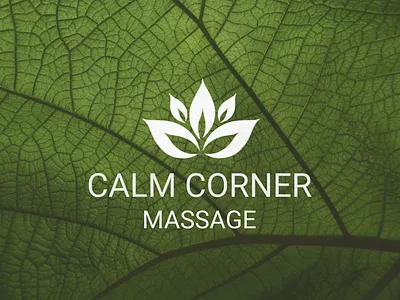 Business Card for a massage studio branding business card design graphic design