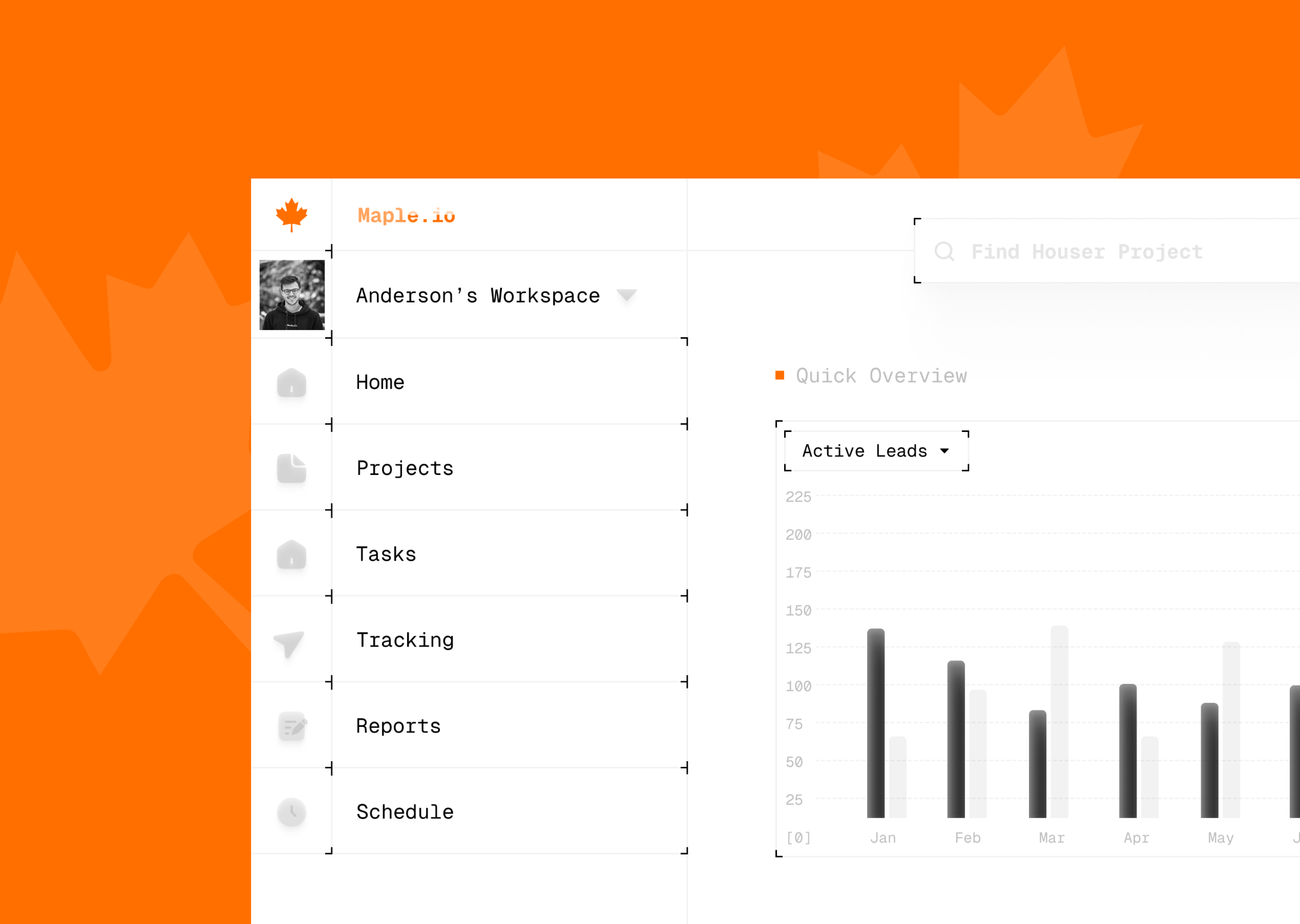 Maple.io 🍊 branding graphic design ui ux