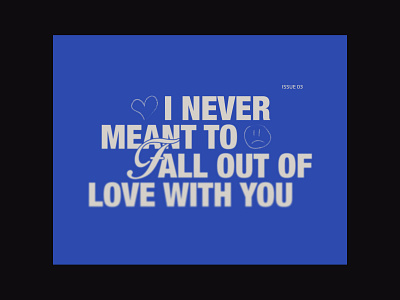 Layout x Typo #02 design layout love type typo typography