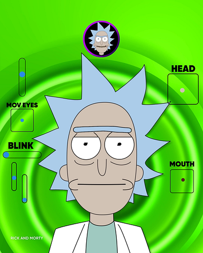 All Ricks are Here 2d 2d animation adult swim after effects animation character animation character design design duik graphic design hbo max illustration motion motion graphics rick and morty rig social media content
