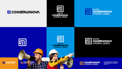 Expo Construinova Litoral - IDV branding graphic design identidade visual logo minimal