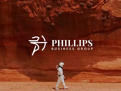 PHILLIPS BUSINESS GROUP branding graphic design logo