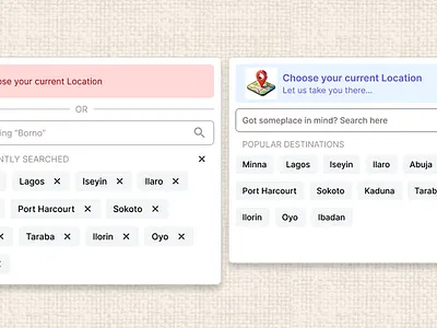 Destination Search Dropdowns UI @academy rq figma ui