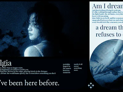 Nostalgia creativeposter design graphic design modernposter poster posterdesign