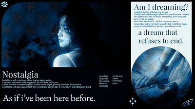 Nostalgia creativeposter design graphic design modernposter poster posterdesign