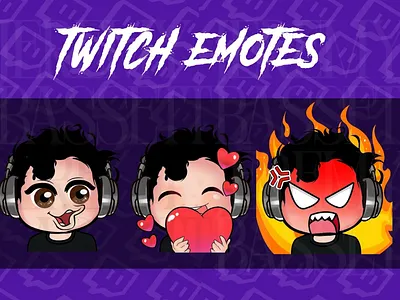Emotes 🤷‍♂️ branding colorful dribbbleart emoji emotes emoticon expression humanoid iconset twitch