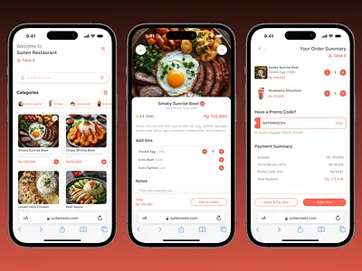 🍽️ Food Ordering UI – Checkout & Payment Flow chechkout mobile checkout design details menu food menu mobile food ordering food ordering app food ordering ui light mode design menu digital menu digital mobile mobile app order summary payment method qr code qr menu qr menu digital qr menu restaurant qr menu restaurant design qr menu restaurant mobile restaurant app