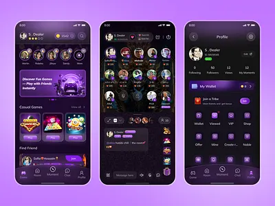 Zynko — Meet, Match & Go Live appdesign chat app chatapp creativeapp datingapp designinspiration dribbble livechat livestream matchapp mobileapp modernui productdesign social app design socialapp uidesign uiux uxdesign uxinspiration visualdesign