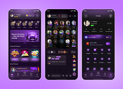 Zynko — Meet, Match & Go Live appdesign chat app chatapp creativeapp datingapp designinspiration dribbble livechat livestream matchapp mobileapp modernui productdesign social app design socialapp uidesign uiux uxdesign uxinspiration visualdesign