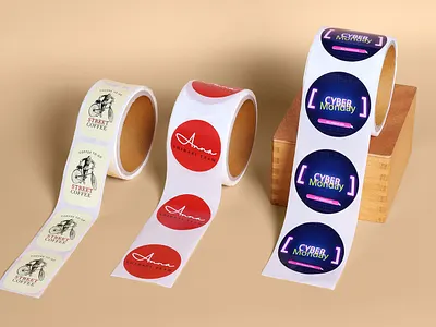 Personalised Vinyl Labels on Rolls brand branding custom stickers custom stickers uk logo logo creation logo design printing roll labels roll stickers rolls of stickers sticker ideas sticker printing sticker shop stickers stickers on a roll uk business uk shop vinyl roll labels vinyl stickers