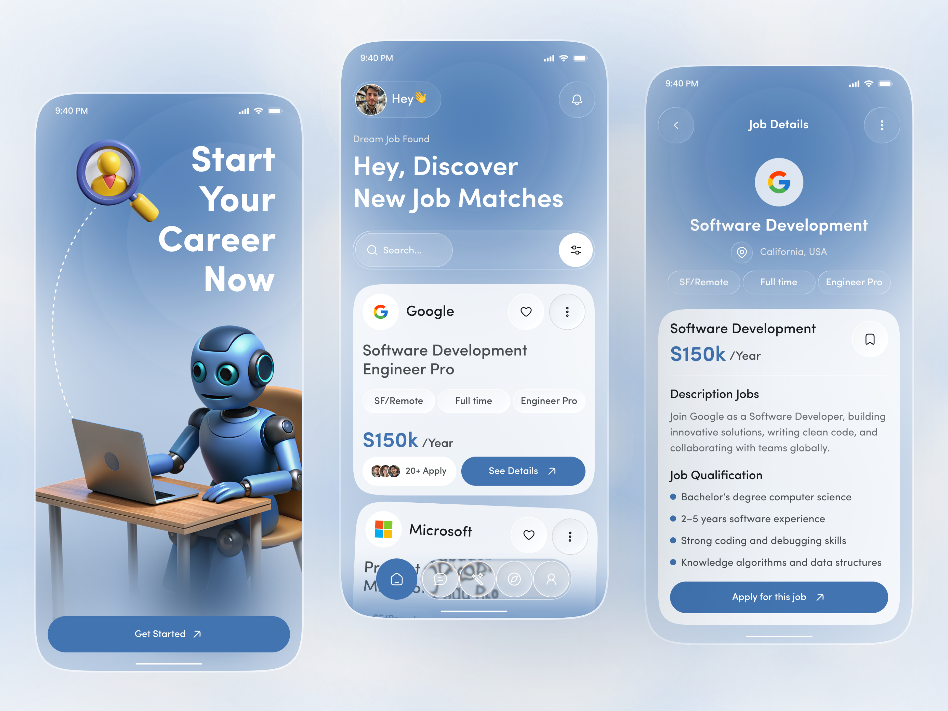 Example of Mobile App UI/UX Design