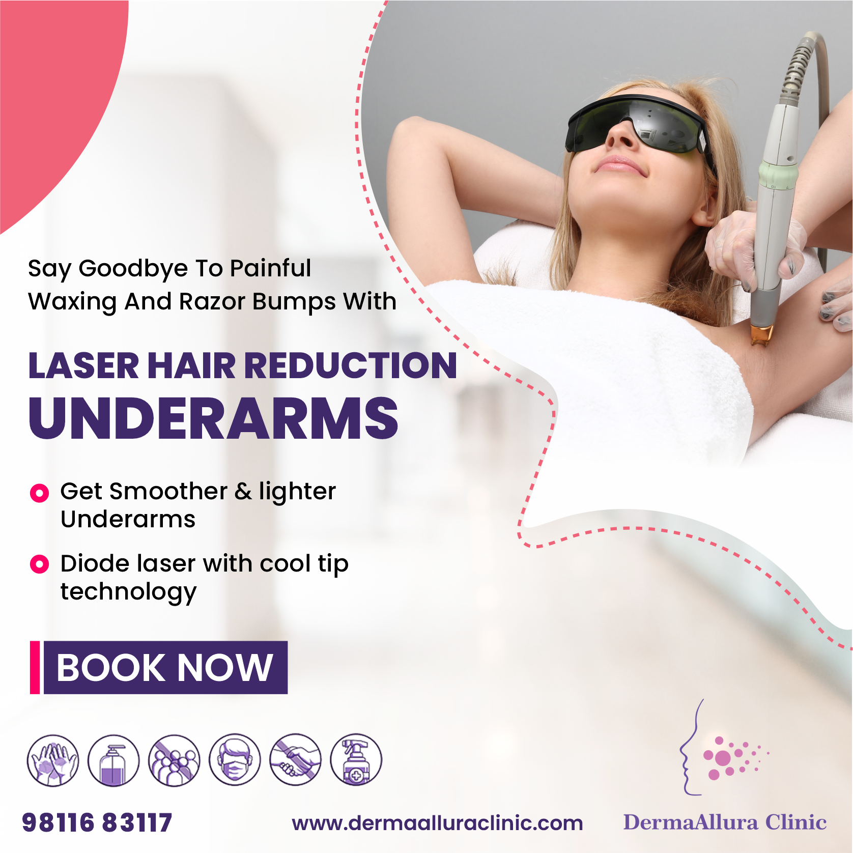 Example of Derma Allura Clinic — Creative Design