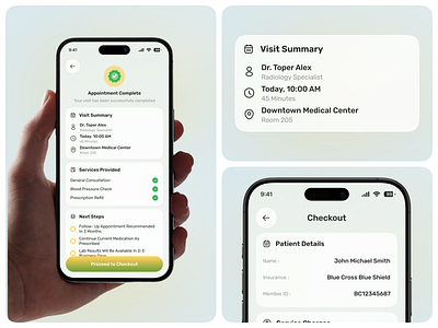 Empowering Health Care Mobile App activity tracker android app design app design appointment confirm appointment details cart page checkout doctor appointment edit profile goal page health care mobile app health tracker ios mobile health patient app smart health ui ux user interface user profile welness app