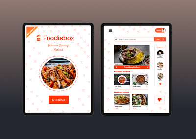 Restaurant Menu branding graphic design logo ui ux