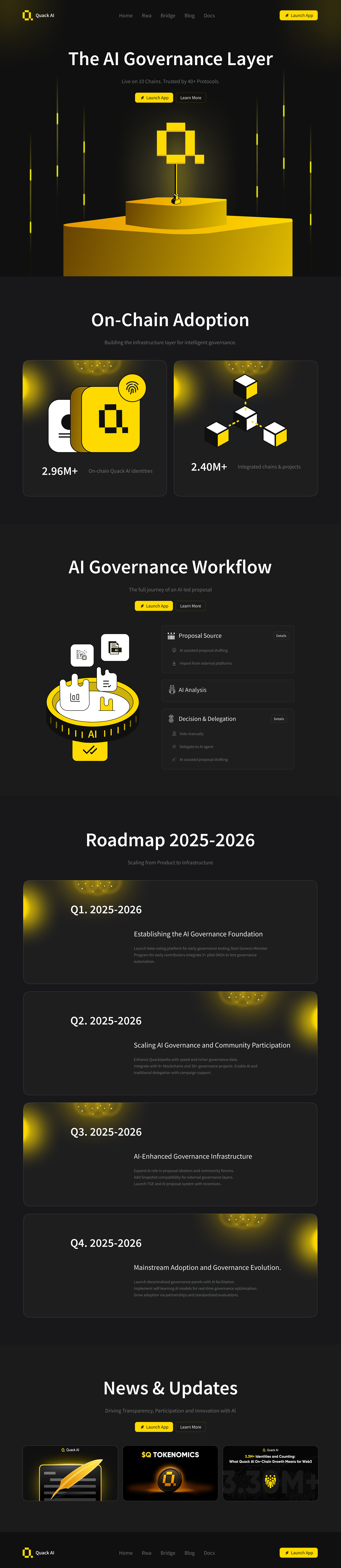 Quack AI – The Future of Decentralized AI Governance by Arafat UIX on  Dribbble