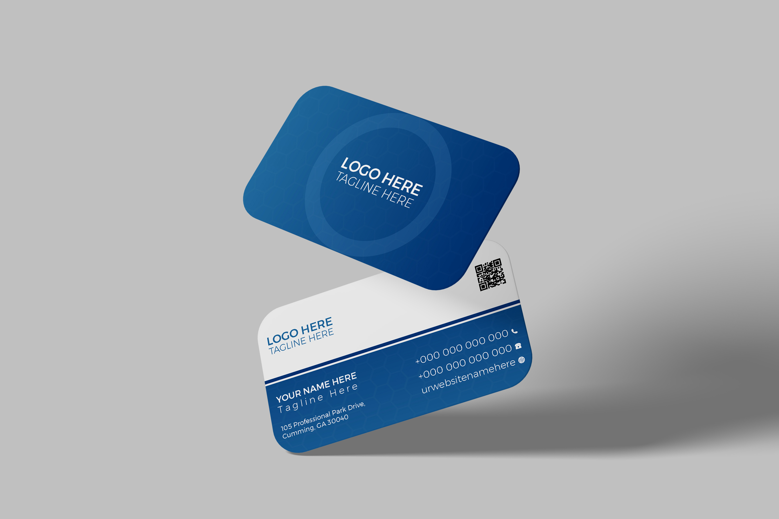 Modern Corporate Business Card Design Collection brand identity design portfolio
