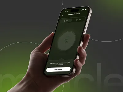 Miracle - Smart Identifier Voice to Text ai app design cat clean conversation dark dog future green intelligence miracle mobile modern speech translate translation ui ux