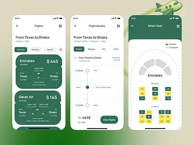 Flight Booking UI - Travencio Travel App android app app concept app design booking app booking flow flight app flight search ios app mobile app mobile app ui mobile app ux modern ui product design ticket booking travel app travel booking travel ui ui exploration uiux user interface