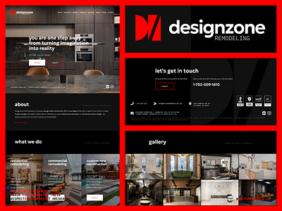 designzone — Branding / Web brand design brand identity branding branding design identity landing landing page layout logo logo design logo designer logodesign logomark logotype web web design web development webflow website website design