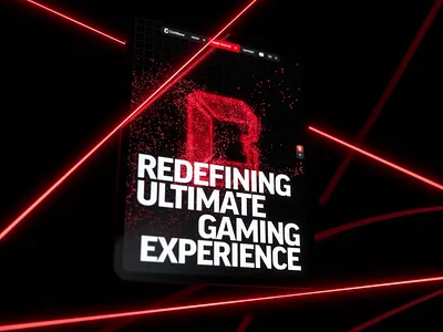 Game Development Studio Corporate Website animation design development game gamedev gaming interface ui ux web