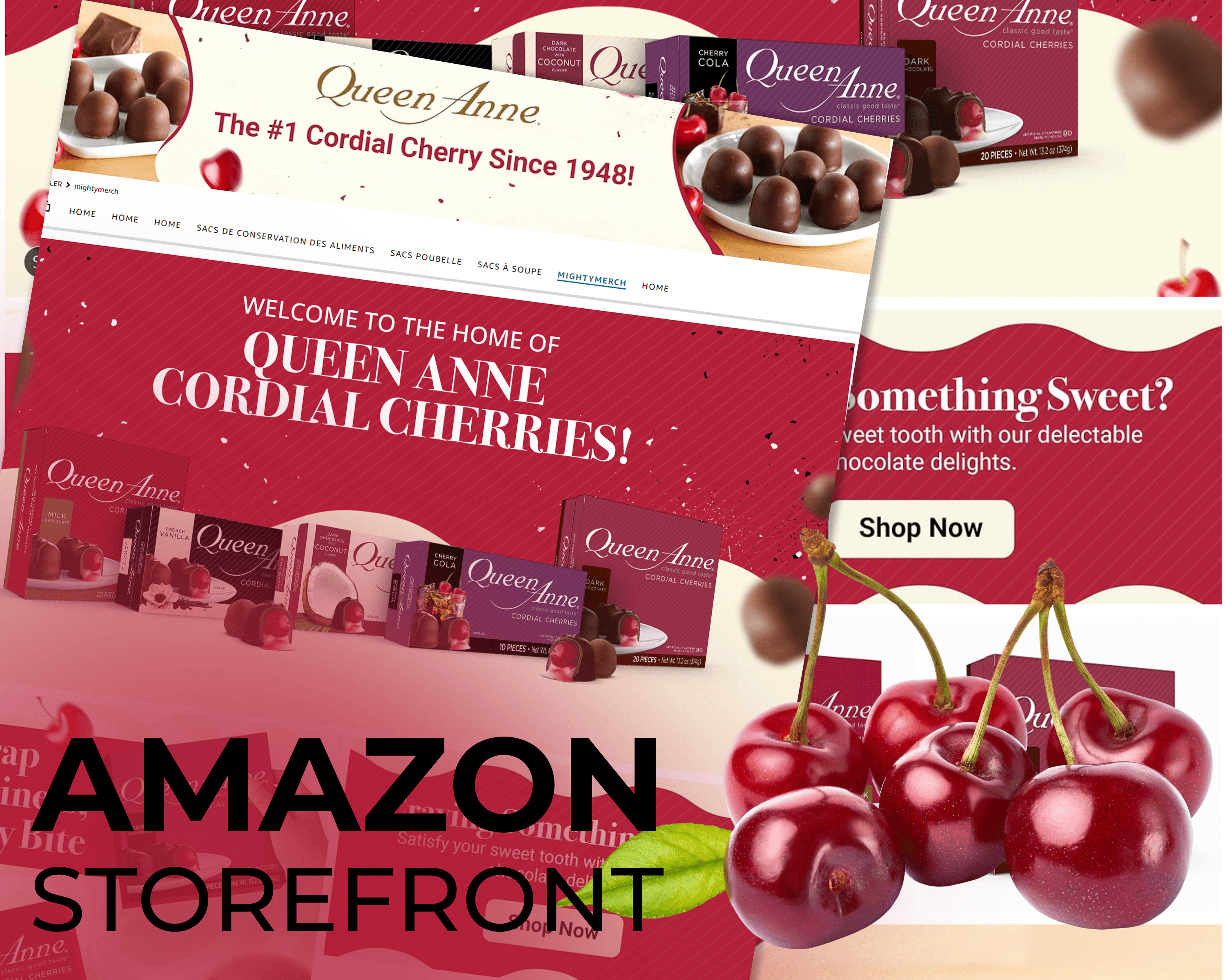 Amazon Storefront Design - Chocolate Delights amazon branding design graphic design graphicdesign listingimages photoshop