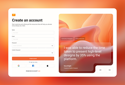Registration Page design designinspiration login loginscreen loginui ui uidesign uiux userexperience userinterface ux uxdesign web design webdesign