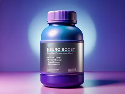 Unleashing Raw Power - Testosterone Booster Design 🦁💪 product photography