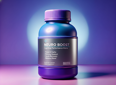 Unleashing Raw Power - Testosterone Booster Design 🦁💪 product photography