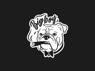 Bigboy - Mascot Logo aggressive logo animal mascot bold logo brand identity bulldog logo cartoon mascot character design custom mascot dog logo esport logo fierce mascot gaming logo illustration logo logo design mascot logo modern mascot sports logo strong mascot team logo vector logo