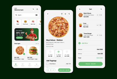 Food Delivery App Design food food delivery app mobile app ui ux