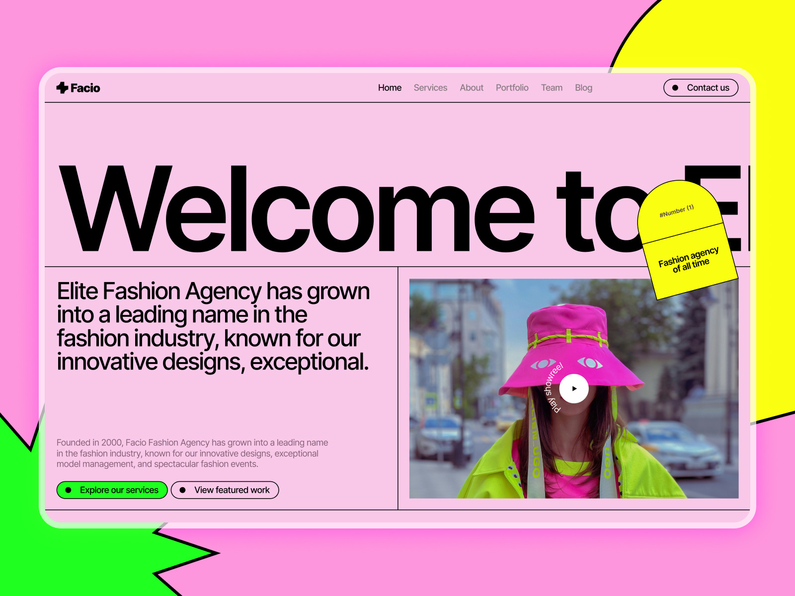 Facio — Fashion Agency & Portfolio WordPress Theme agency theme animation branding creative agency creative studio design design agency design portfolio drag and drop fashion illustration multipurpose theme portfolio theme premium theme premium themes responsive design ui wordpress wordpress theme