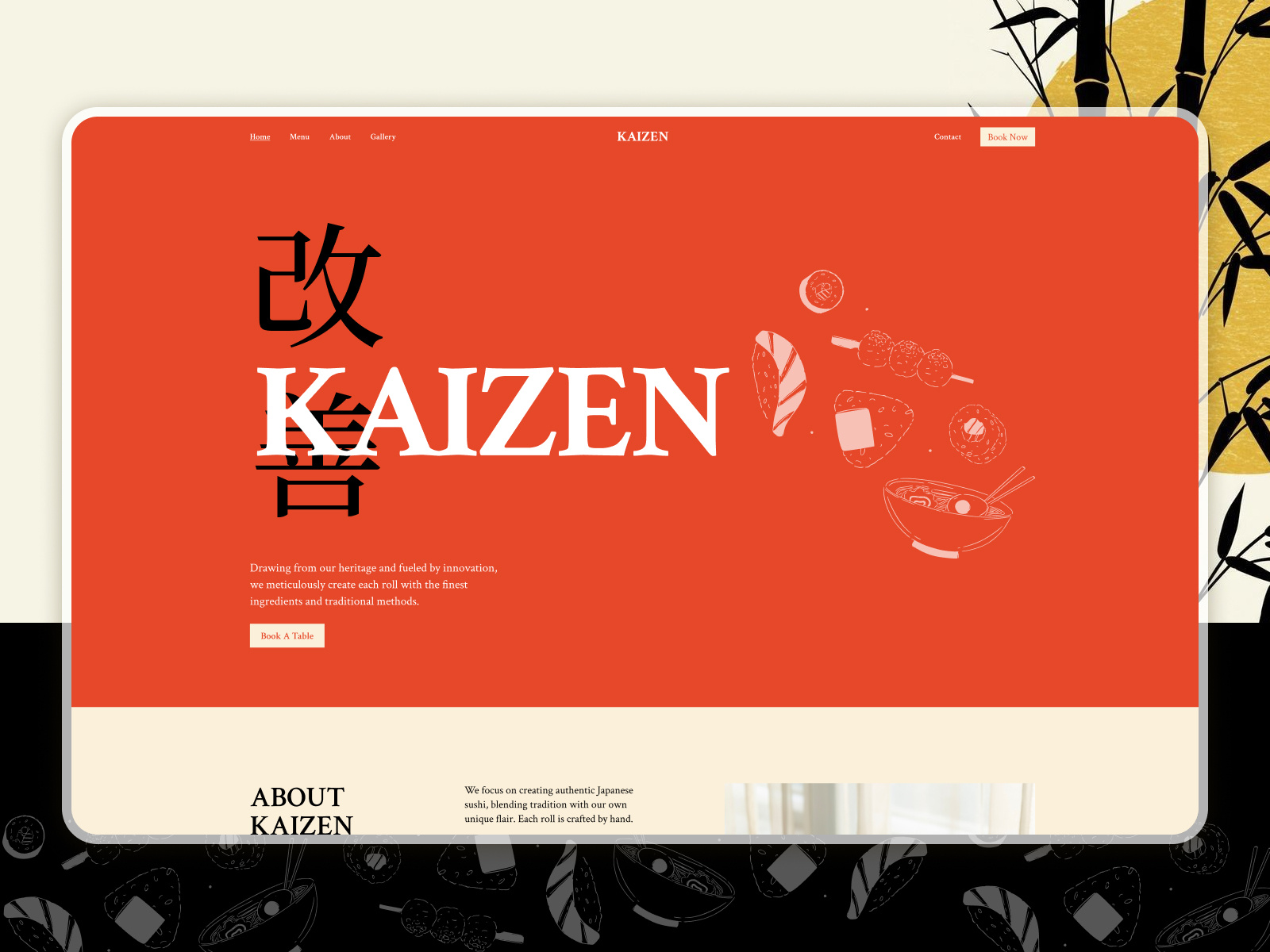 Kaizen — Food & Restaurant WordPress Theme agency theme branding culinary theme design dining drag and drop multipurpose theme premium themes responsive design restaurant theme wordpress wordpress theme