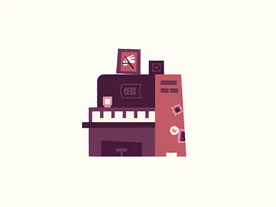 Saloon Piano #1 2danimation aftereffect animation berg bouncy branding character classic cowboy design funny graphic illustration loop motion motion graphics piano saloon tiny vibe